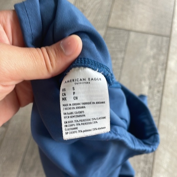 American Eagle Size Small Blue High-Waisted Leggings - Picture 5 of 8